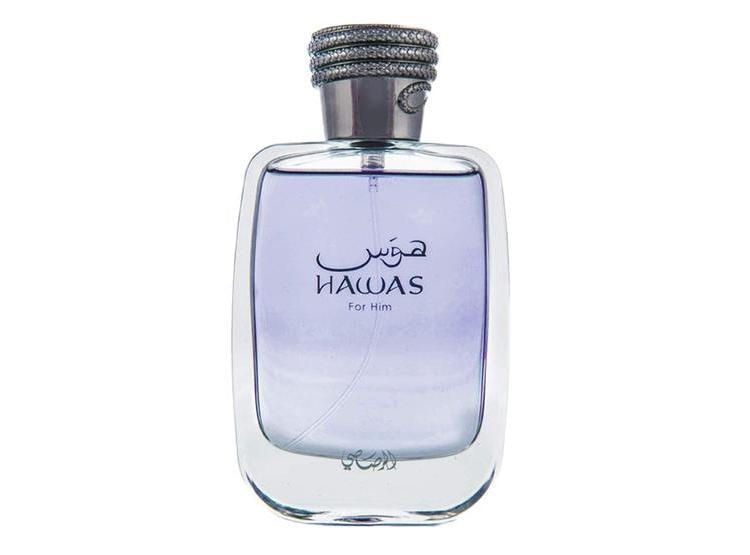 RASASI HAWAS ICE PARA HOMBRE, EAU DE PARFUM ÁRABE DE MANZANA, BERGAMOTA Y LIMÓN CON ALMIZCLE Y ÁMBAR - 2