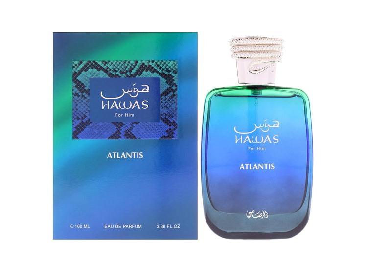 RASASI HAWAS ICE PARA HOMBRE, EAU DE PARFUM ÁRABE DE MANZANA, BERGAMOTA Y LIMÓN CON ALMIZCLE Y ÁMBAR - 4