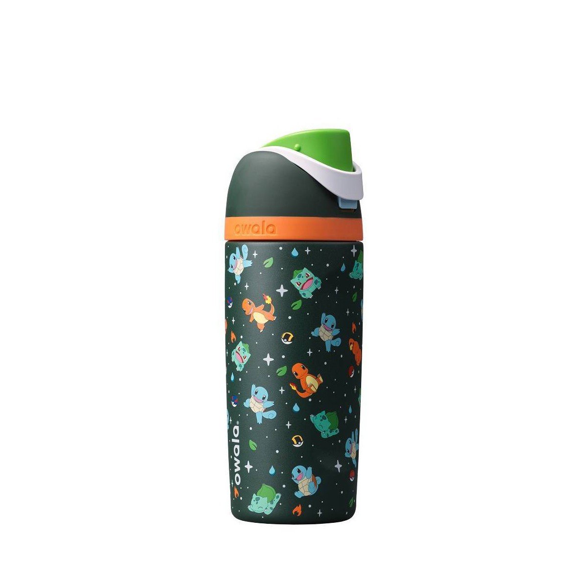 BOTELLA OWALA FREESIP POKEMON KANTO REGION DE ACERO INOXIDABLE 16 OZ 473 ML - 1