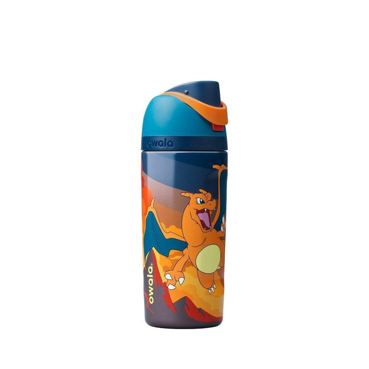 BOTELLA OWALA FREESIP POKEMON CHARIZARD DE ACERO INOXIDABLE 16 OZ 473 ML - 1