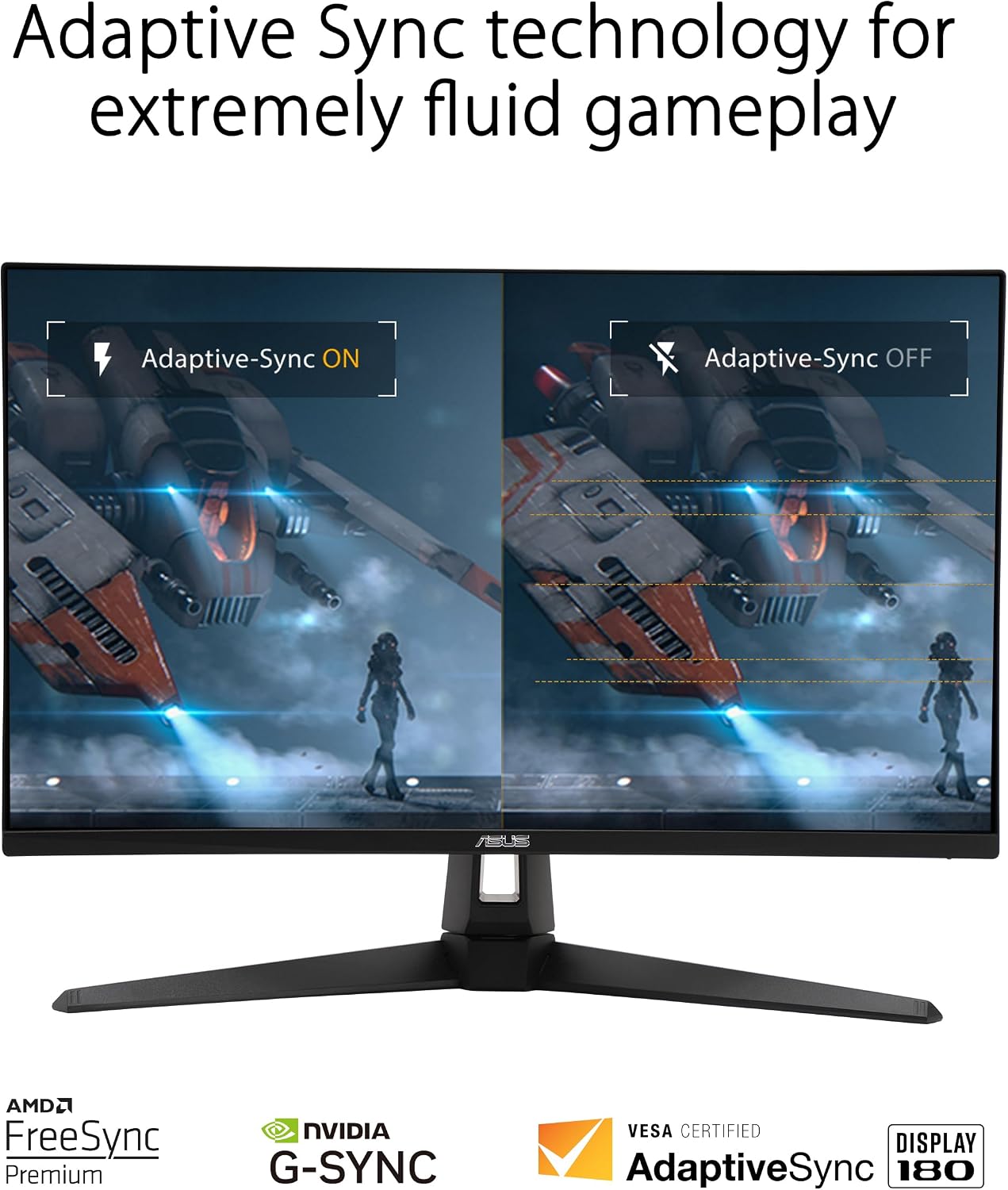 MONITOR ASUS TUF GAMING VG27AQ3A 27 PULGADAS QHD 180HZ - 4