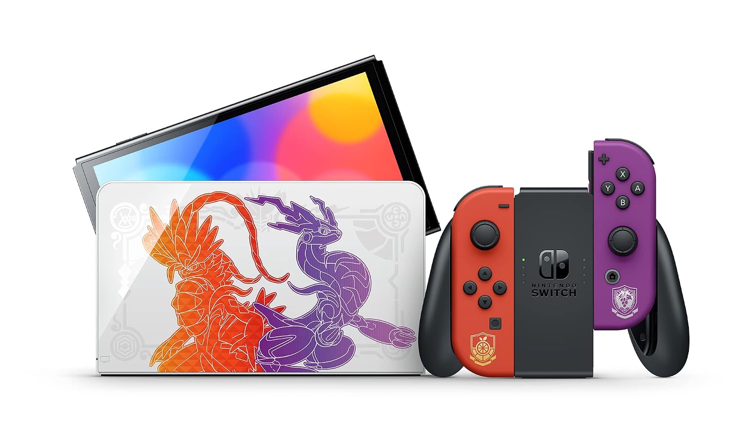 CONSOLA NINTENDO SWITCH OLED POKÉMON SCARLET Y VIOLET EDITION - 2