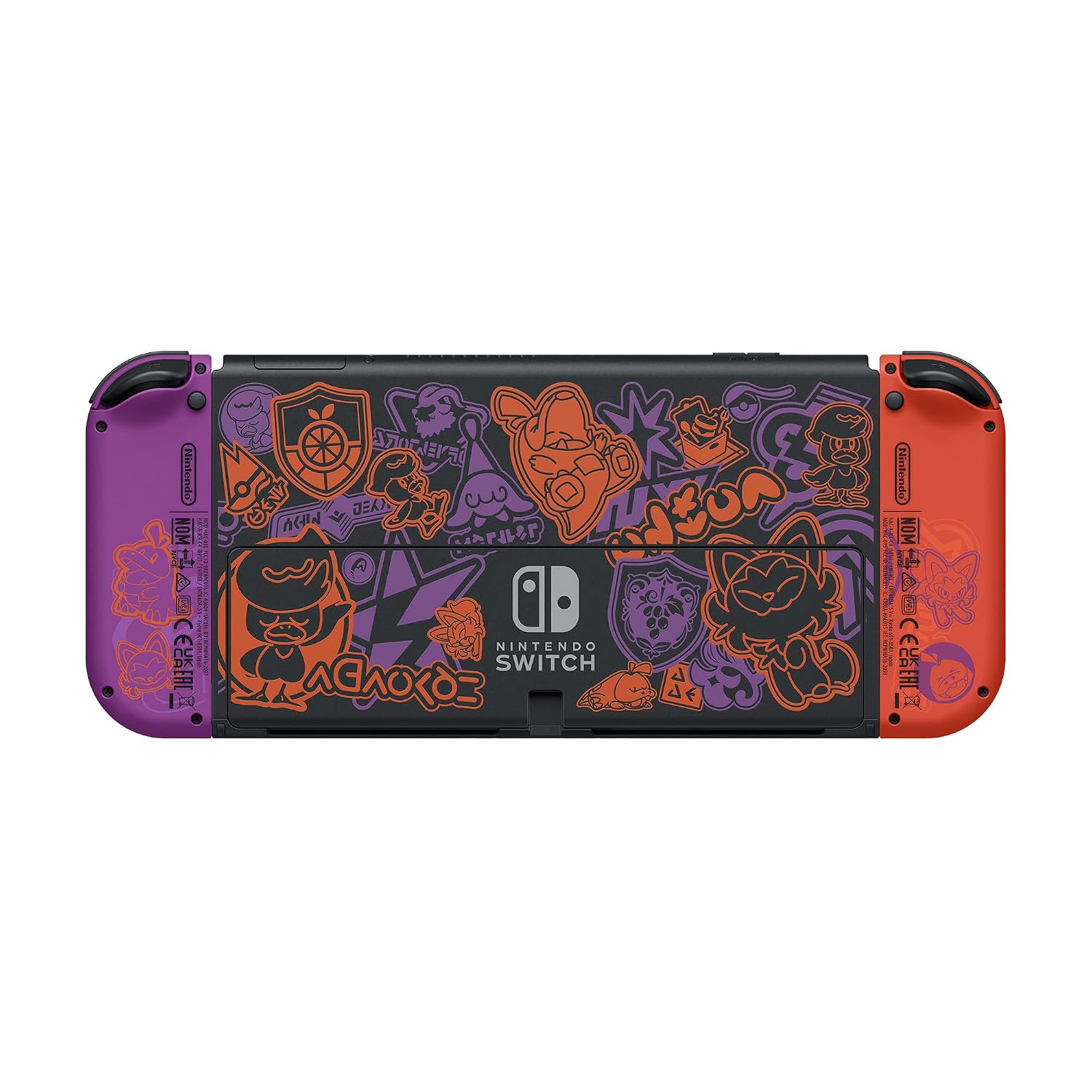 CONSOLA NINTENDO SWITCH OLED POKÉMON SCARLET Y VIOLET EDITION - 5