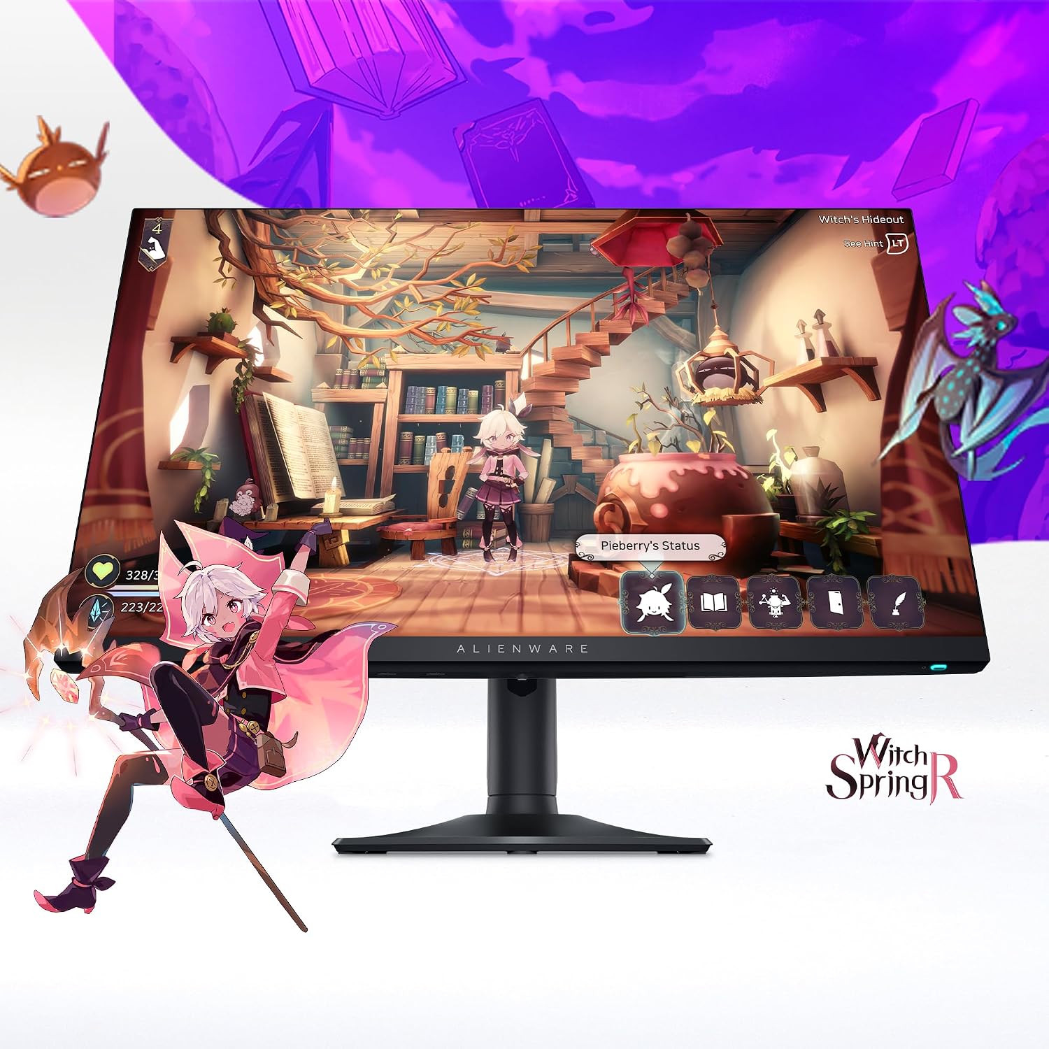 MONITOR ALIENWARE AW2724DM GAMING 27 PULGADAS QHD 180HZ - 2