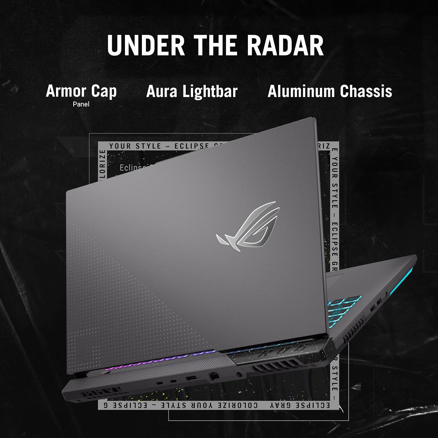 LAPTOP ASUS ROG STRIX G17 2023 17.3' QHD 240HZ AMD RYZEN 9 RTX 4070 16GB DDR5 1TB SSD - 5