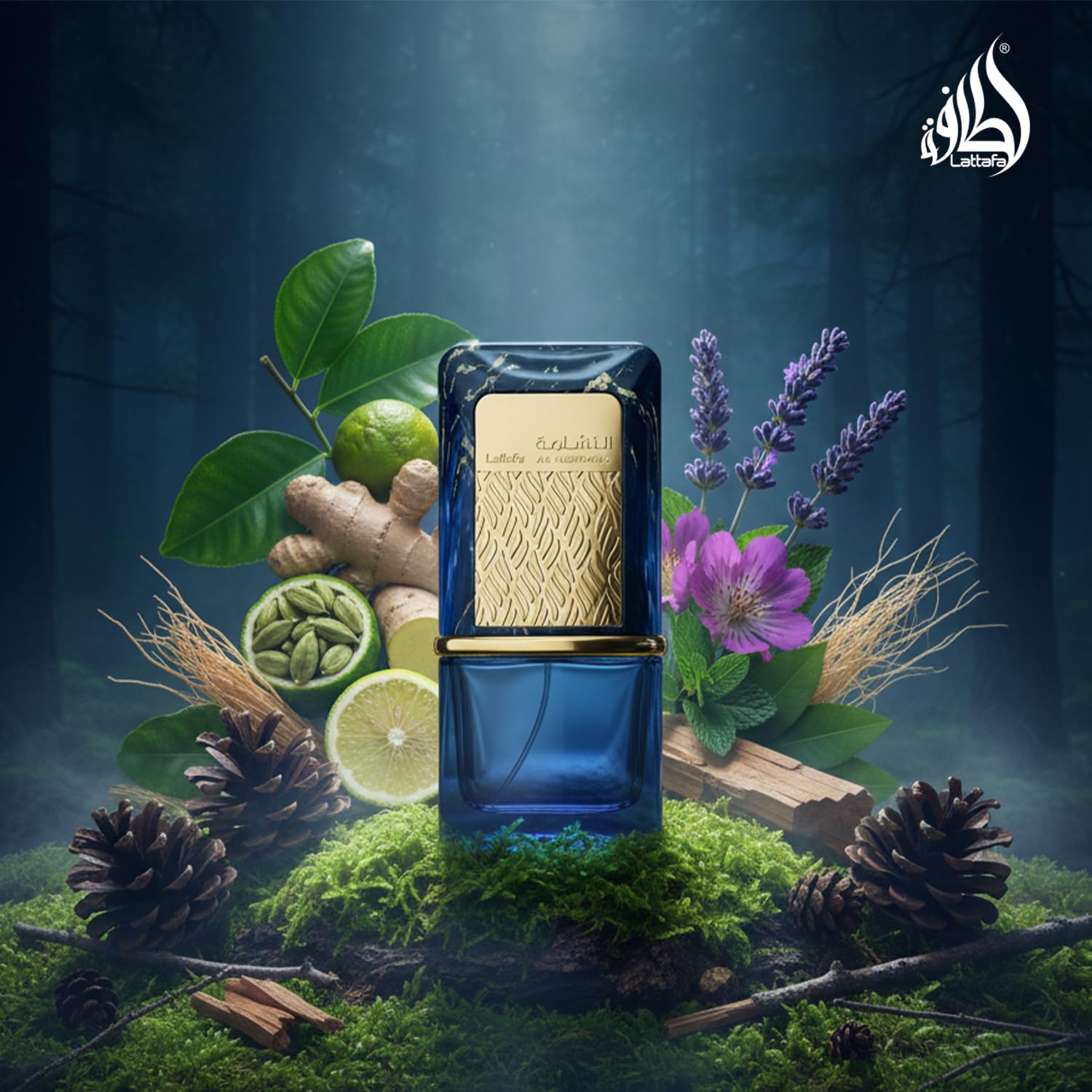 PERFUME LATTAFA AL NASHAMA CAPRICE EAU DE PARFUM UNISEX 100 ML - 5