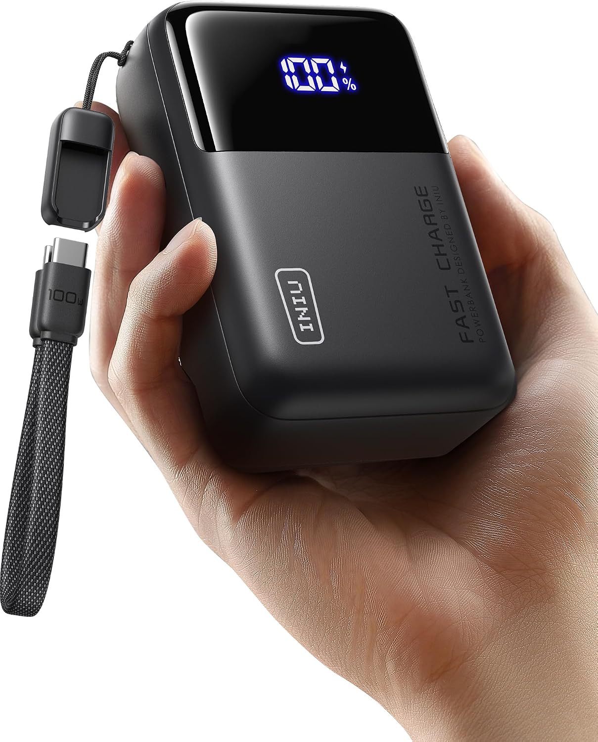 BATERÍA EXTERNA INIU 25000MAH 100W PARA LAPTOP - 1