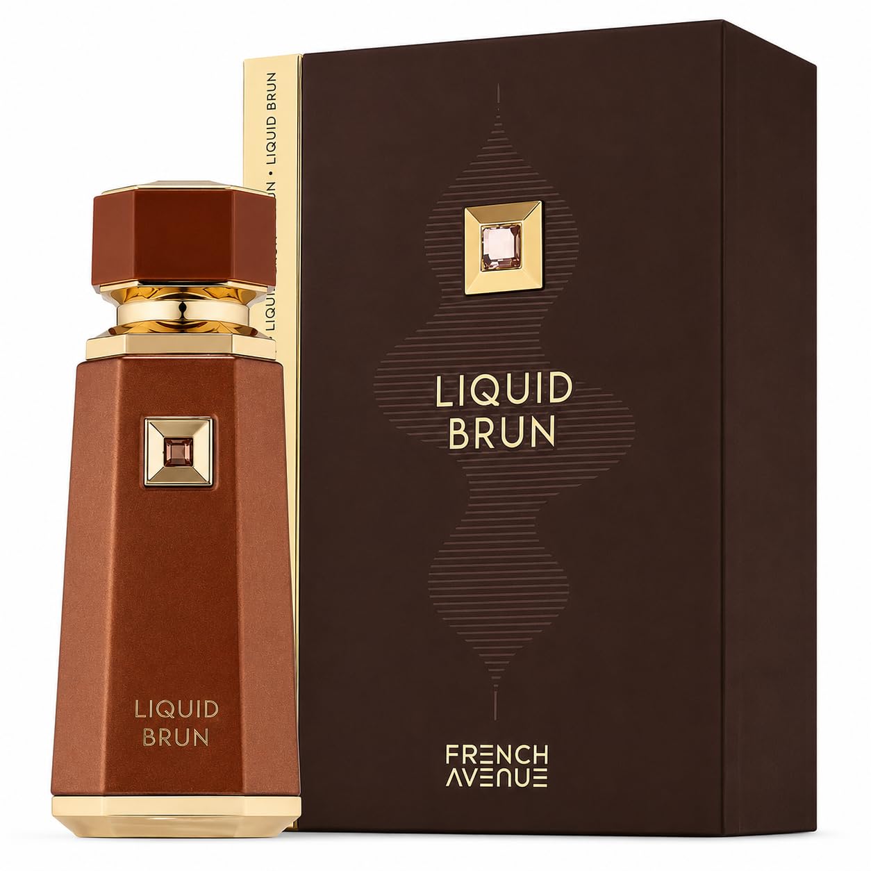 PERFUME EAU DE PARFUM LIQUID BRUN FRENCH AVENUE PARA HOMBRE 100ML - 1