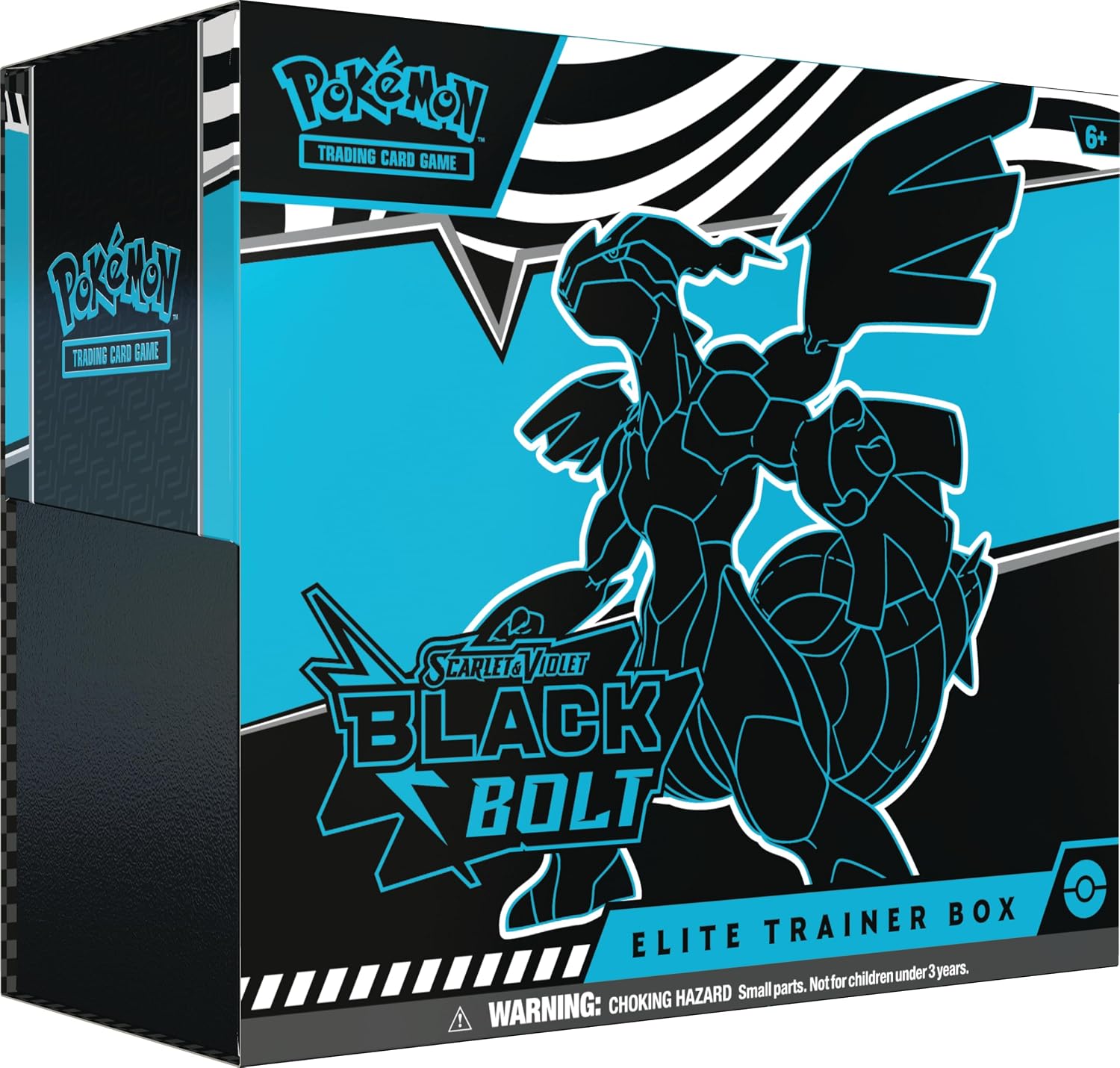 JUEGO DE CARTAS POKÉMON TCG SCARLET Y VIOLET BLACK BOLT ELITE TRAINER BOX - 1
