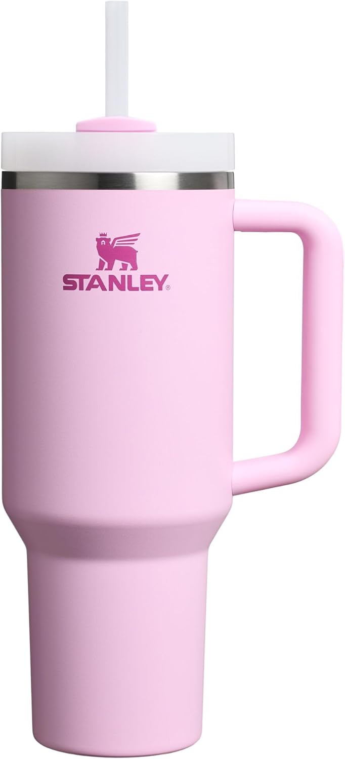 VASO TÉRMICO STANLEY QUENCHER H2.0 FLOW STATE 40 OZ CHERRY BLOSSOM - 1