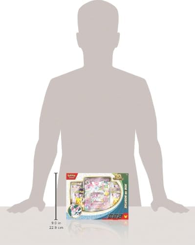 POKEMON TCG 30TH CELEBRATION SYLVEON EX BOX CON 4 SOBRES Y CARTA PROMO FOIL INGLÉS - 4