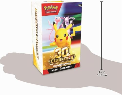 POKÉMON TCG 30.º ANIVERSARIO BOOSTER BUNDLE CON 6 SOBRES DE CARTAS COLECCIONABLES EN INGLÉS - 3
