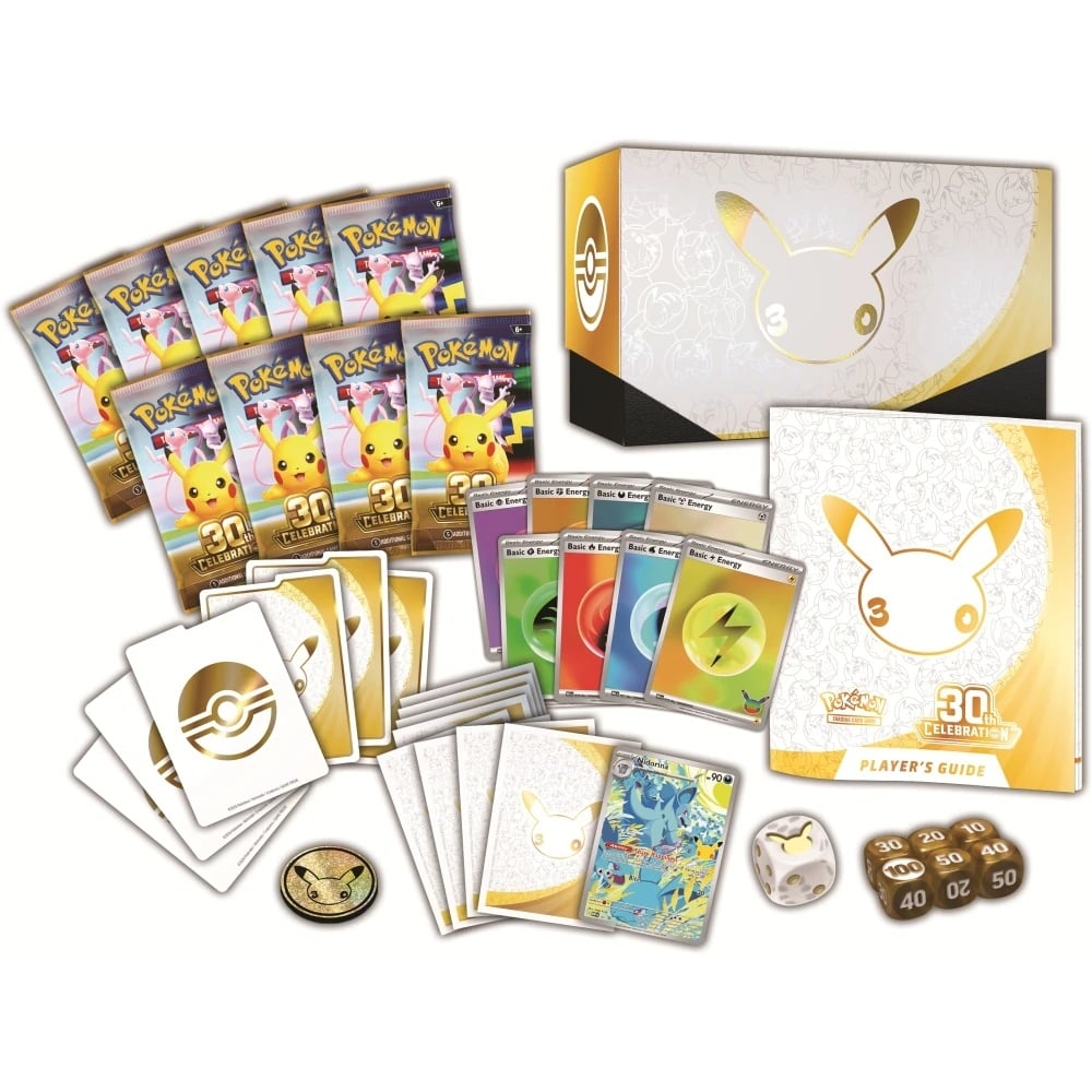 POKÉMON TCG 30.º ANIVERSARIO – ELITE TRAINER BOX (ETB) EN INGLÉS - 2