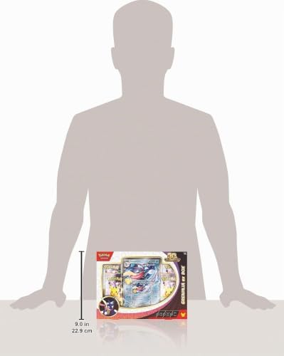 POKÉMON TCG 30.º ANIVERSARIO GRENINJA EX BOX CON 4 SOBRES Y CARTA PROMO FOIL EN INGLÉS - 4