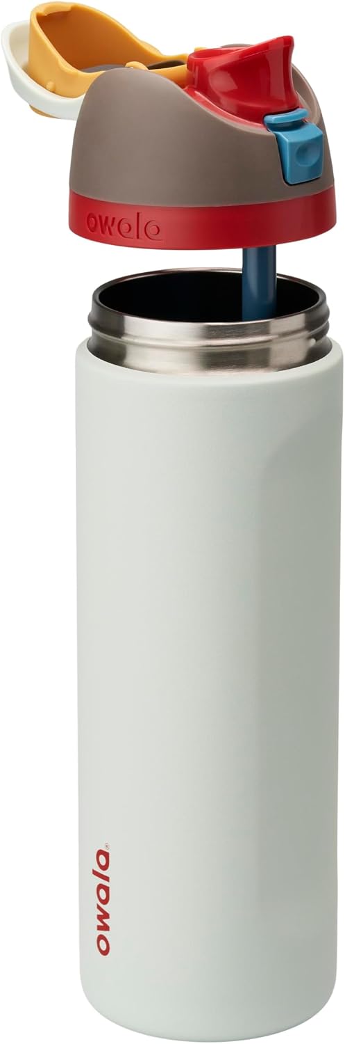TERMO OWALA FREESIP ACERO INOXIDABLE 24 OZ BONEYARD - 2