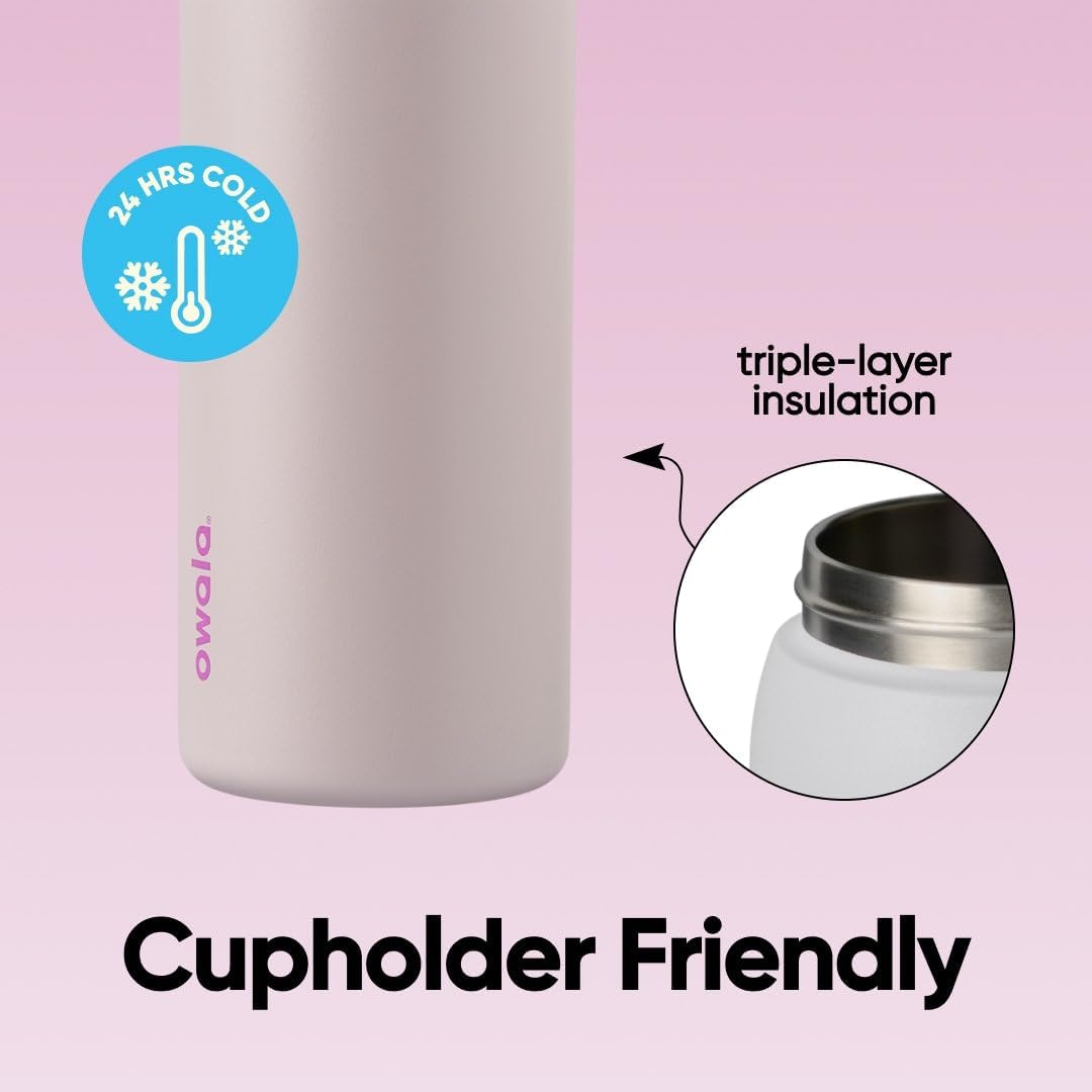 BOTELLA TÉRMICA OWALA FREESIP ACERO INOXIDABLE 32 OZ DREAMY FIELD - 4