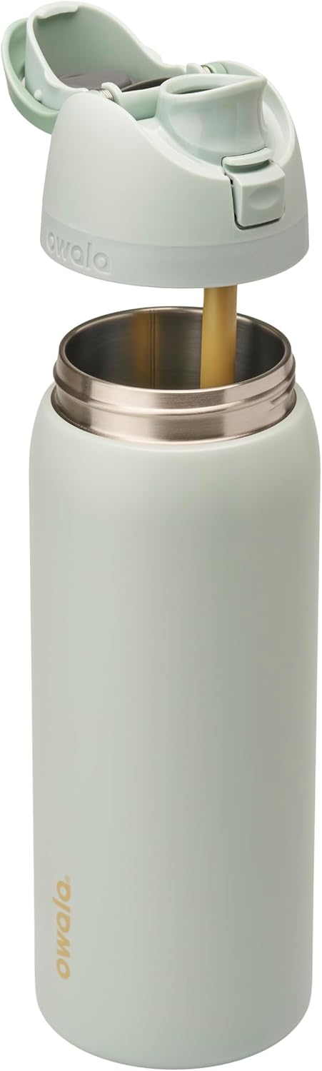 TERMO OWALA FREESIP ACERO INOXIDABLE 32 OZ AZUL VERANO - 2