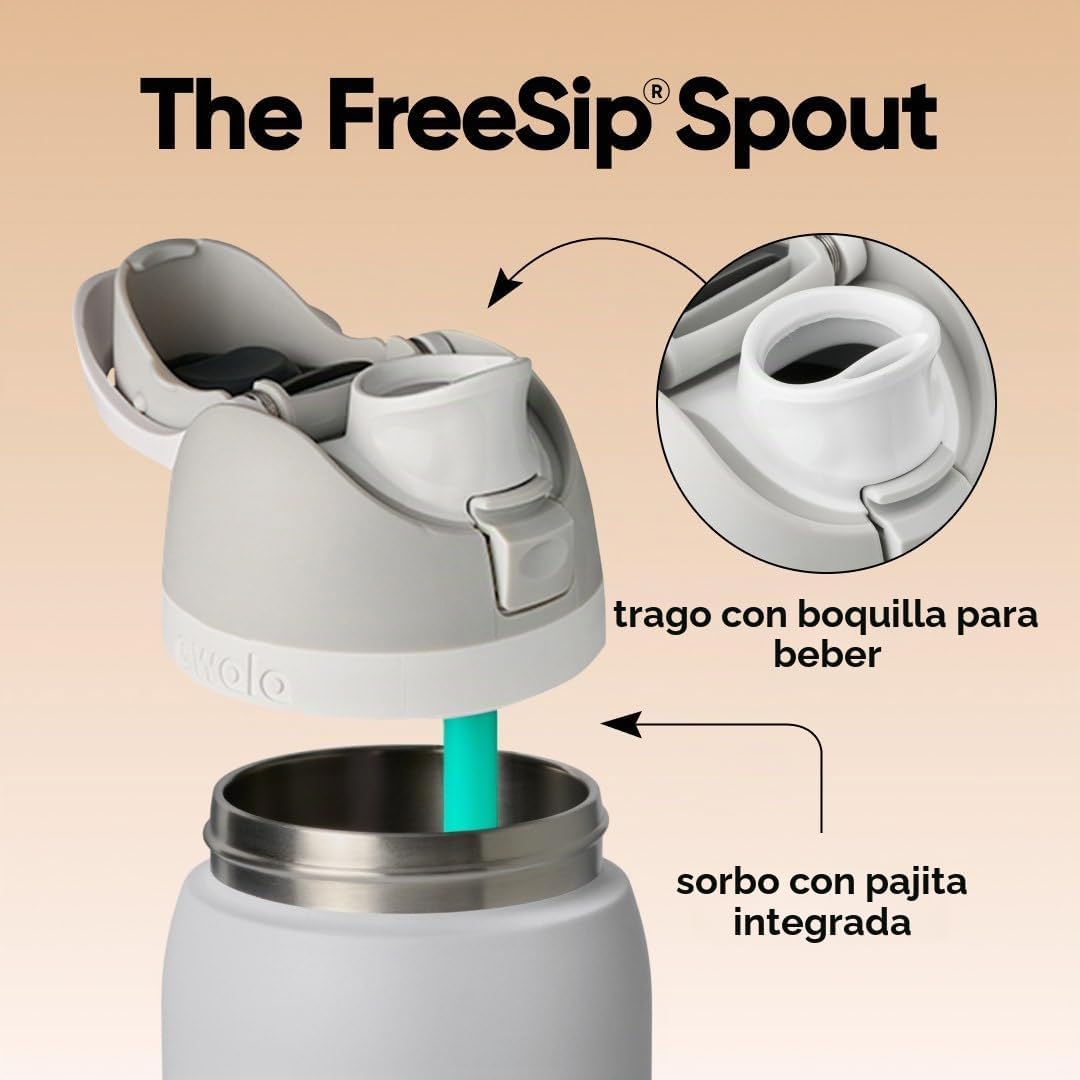 TERMO OWALA FREESIP ACERO INOXIDABLE 32 OZ BONEYARD - 2