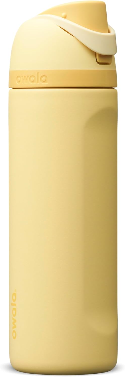 TERMO OWALA FREESIP ACERO INOXIDABLE 24 OZ BUTTER HALF - 1