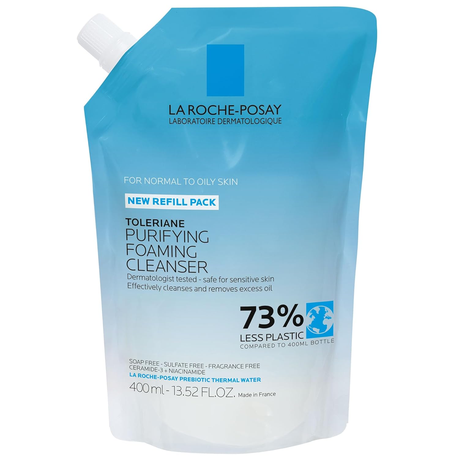 LIMPIADOR FACIAL ESPUMANTE LA ROCHE-POSAY TOLERIANE PURIFYING CON NIACINAMIDA - 1