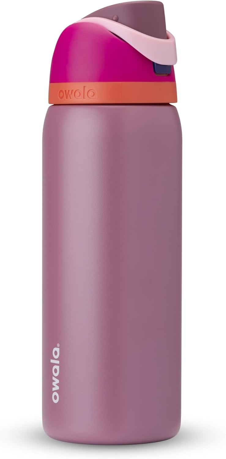 BOTELLA DE AGUA OWALA FREESIP ACERO INOXIDABLE 32 OZ CROWN JEWEL - 1