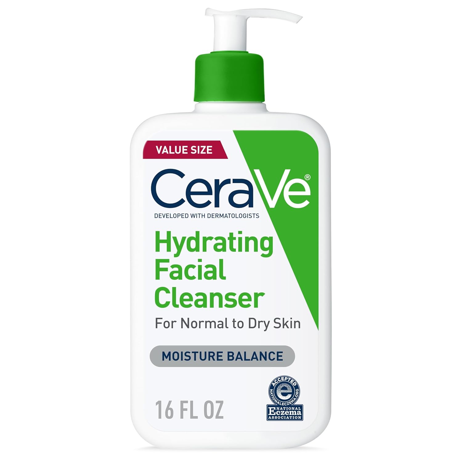 LIMPIADOR FACIAL CERAVE HIDRATANTE CON ÁCIDO HIALURÓNICO 473 ML - 1