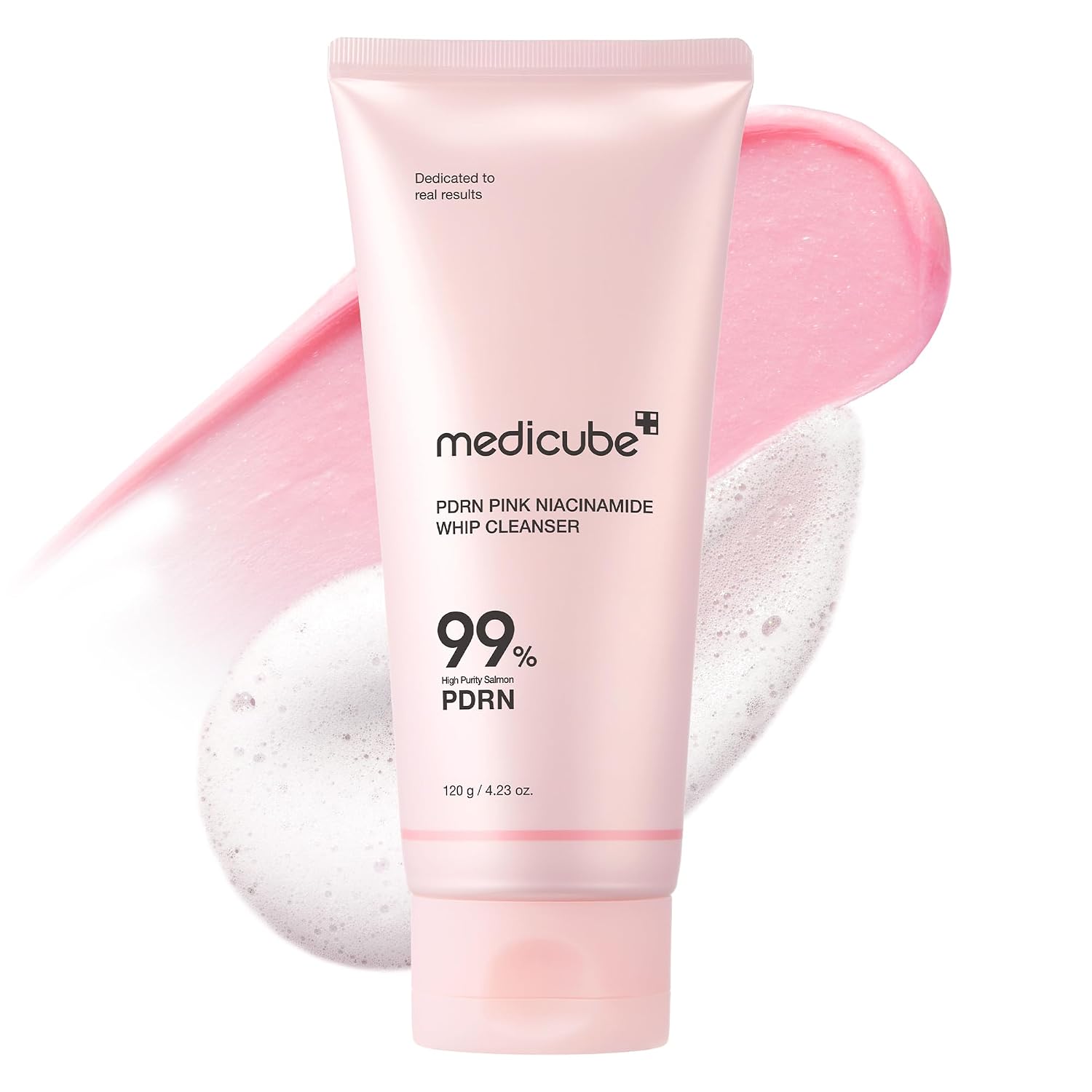 LIMPIADOR FACIAL MEDICUBE PDRN MARSHMALLOW WHIP CLEANSER - 1