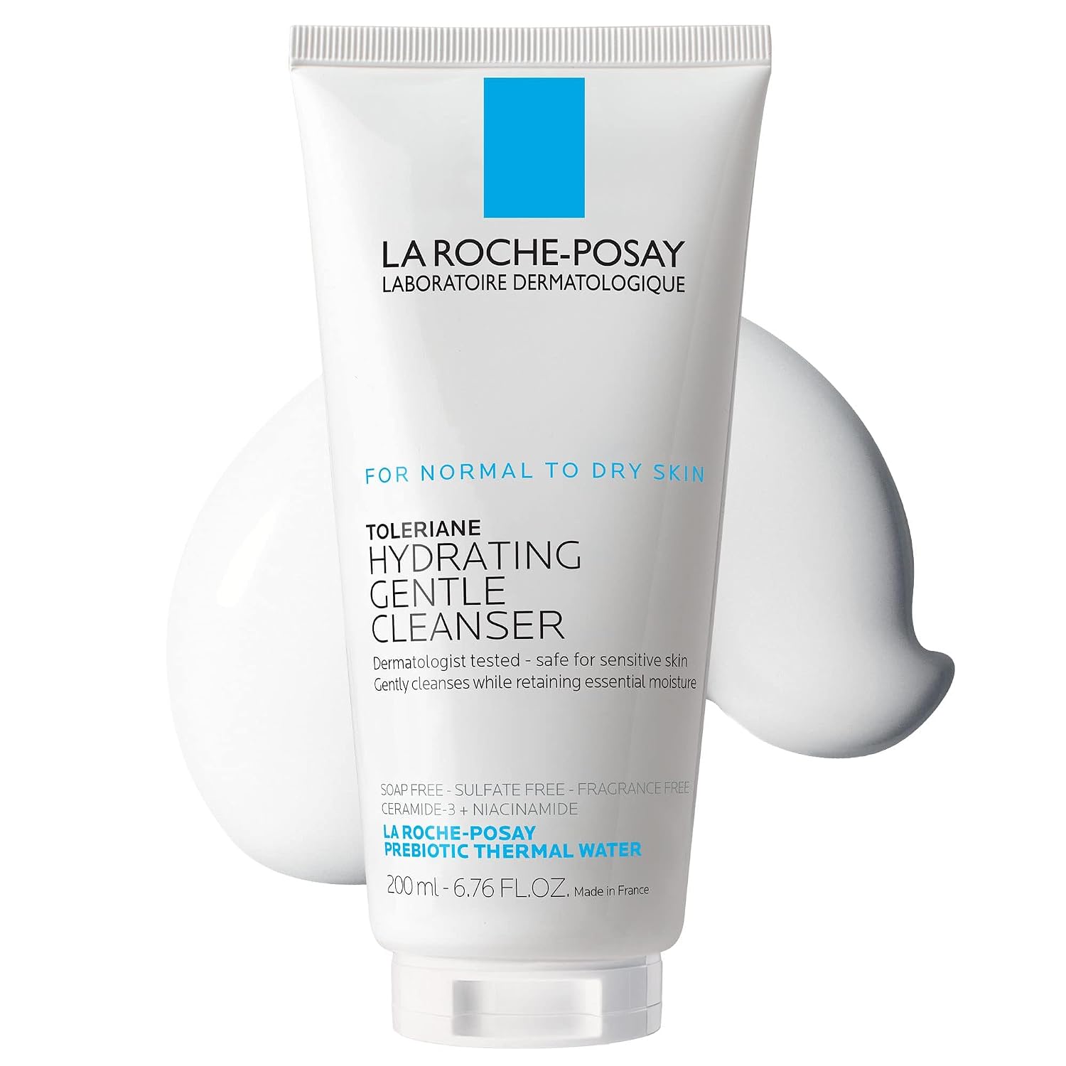 LIMPIADOR FACIAL LA ROCHE-POSAY TOLERIANE HYDRATING GENTLE CON NIACINAMIDA - 1
