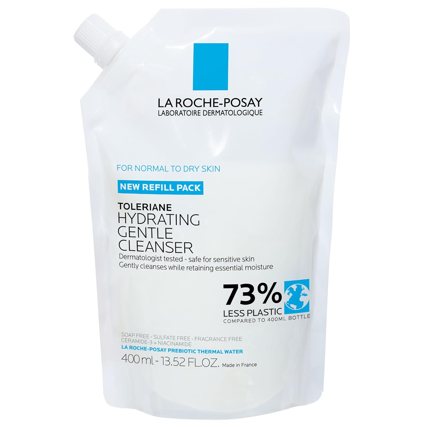 LIMPIADOR FACIAL LA ROCHE-POSAY TOLERIANE HYDRATING GENTLE CLEANSER CON NIACINAMIDA - 1