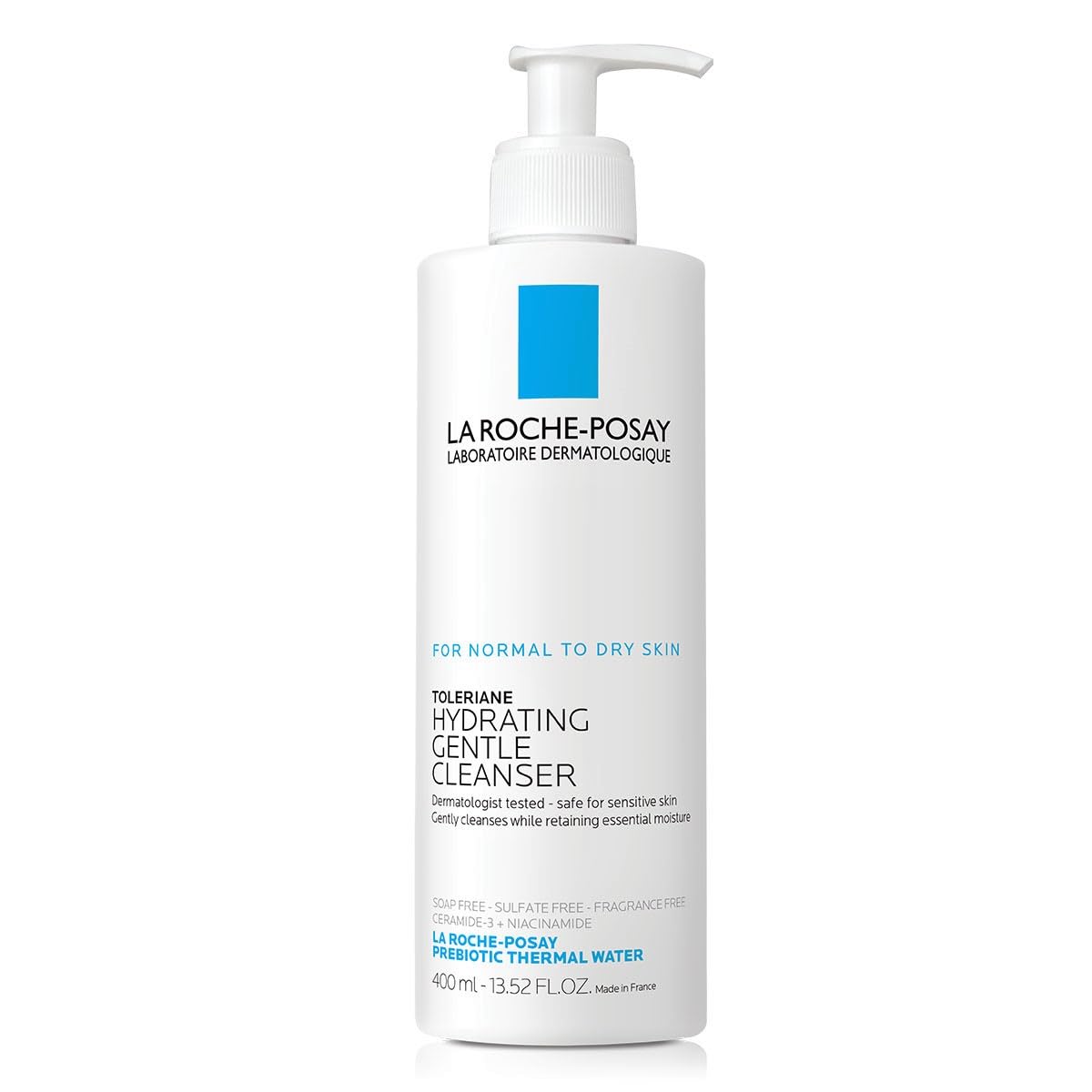 LIMPIADOR FACIAL LA ROCHE-POSAY TOLERIANE HYDRATING GENTLE CON NIACINAMIDA - 1