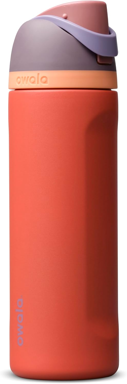 BOTELLA DE AGUA OWALA FREESIP ACERO INOXIDABLE 24 OZ TERRACOTTA SUNSET - 1