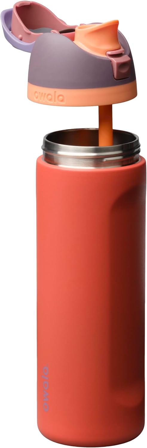 BOTELLA DE AGUA OWALA FREESIP ACERO INOXIDABLE 24 OZ TERRACOTTA SUNSET - 2
