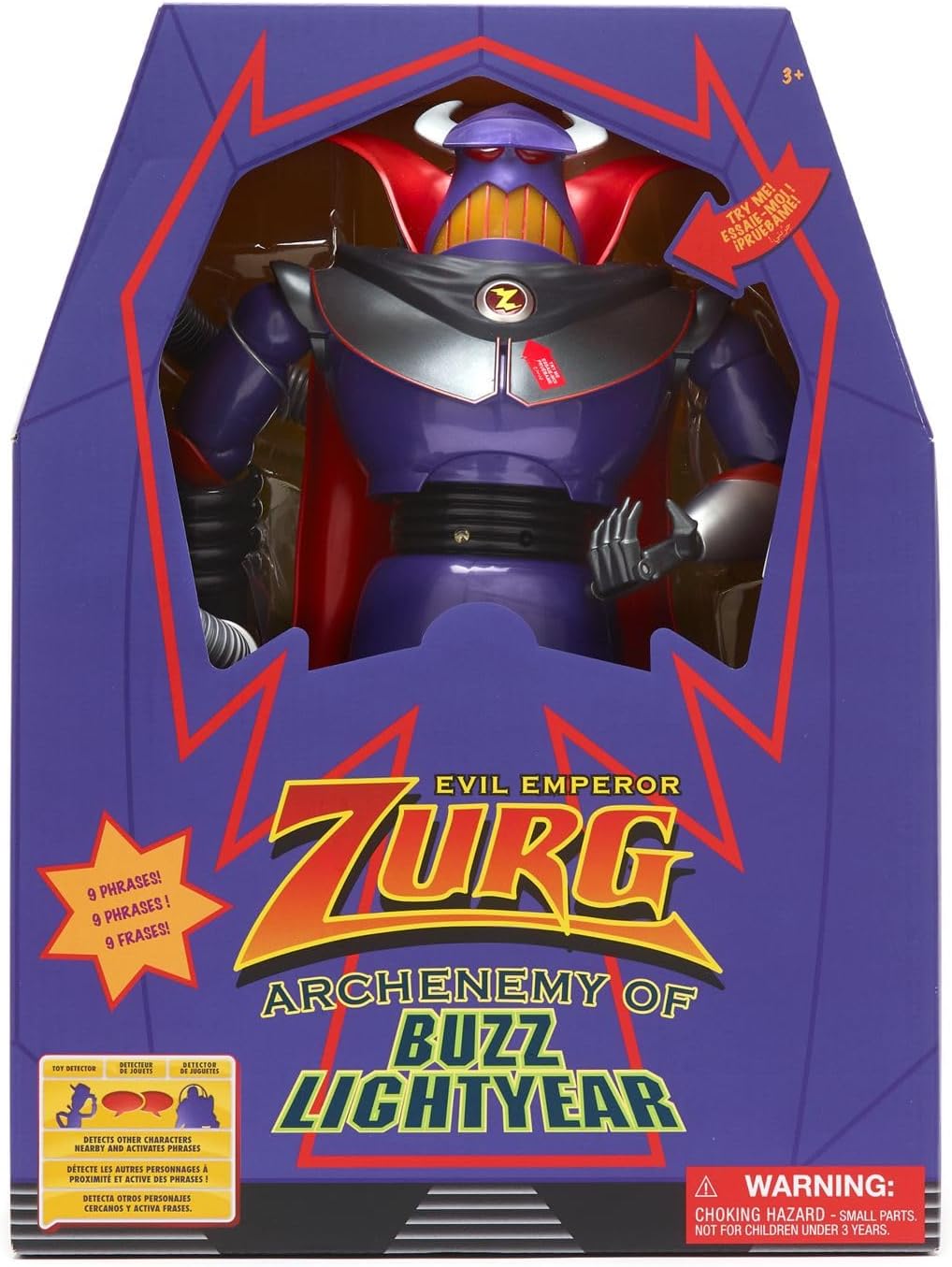 FIGURA DE ACCIÓN ZURG INTERACTIVA DE TOY STORY DISNEY STORE 38 CM - 2