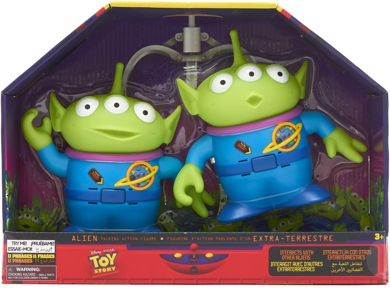 FIGURAS DE ACCIÓN INTERACTIVAS ALIENS TOY STORY DISNEY STORE SET DE 2 PIEZAS - 2