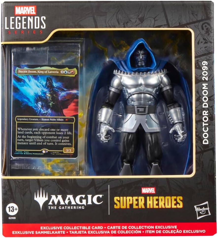 FIGURA DE ACCIÓN MARVEL LEGENDS DOCTOR DOOM 2099 MAGIC: THE GATHERING 6 PULGADAS - 2
