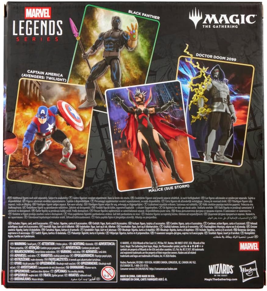 FIGURA DE ACCIÓN MARVEL LEGENDS DOCTOR DOOM 2099 MAGIC: THE GATHERING 6 PULGADAS - 4