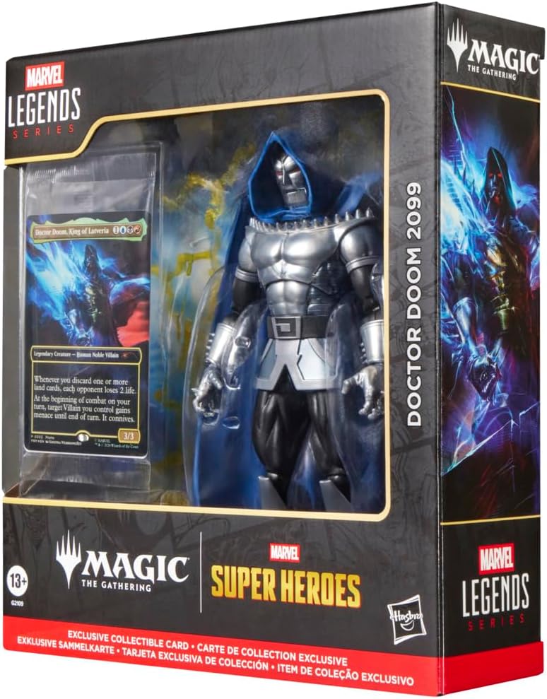 FIGURA DE ACCIÓN MARVEL LEGENDS DOCTOR DOOM 2099 MAGIC: THE GATHERING 6 PULGADAS - 5