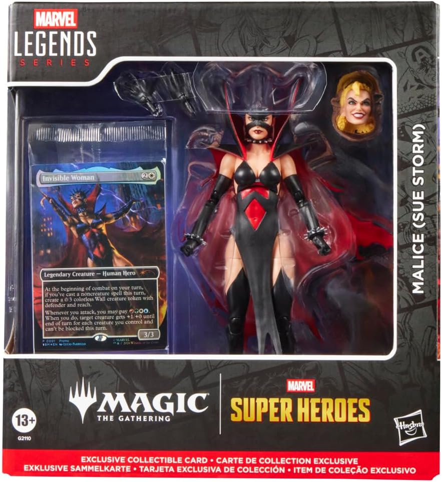 FIGURA DE ACCIÓN MARVEL LEGENDS SERIES MAGIC: THE GATHERING MALICE (SUE STORM) 6 PULGADAS - 2