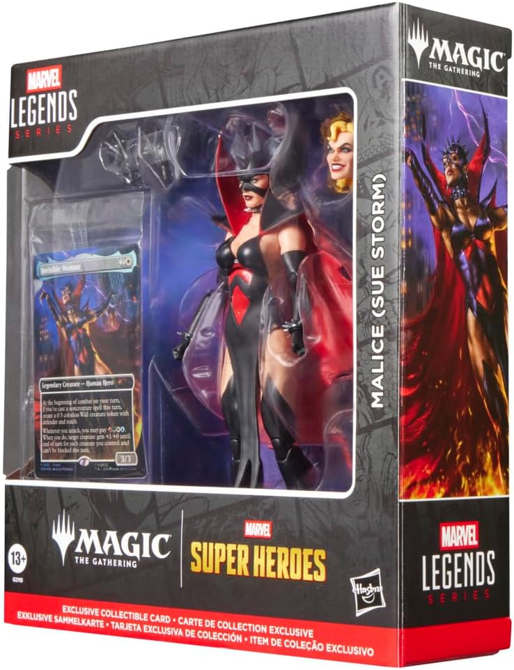 FIGURA DE ACCIÓN MARVEL LEGENDS SERIES MAGIC: THE GATHERING MALICE (SUE STORM) 6 PULGADAS - 5
