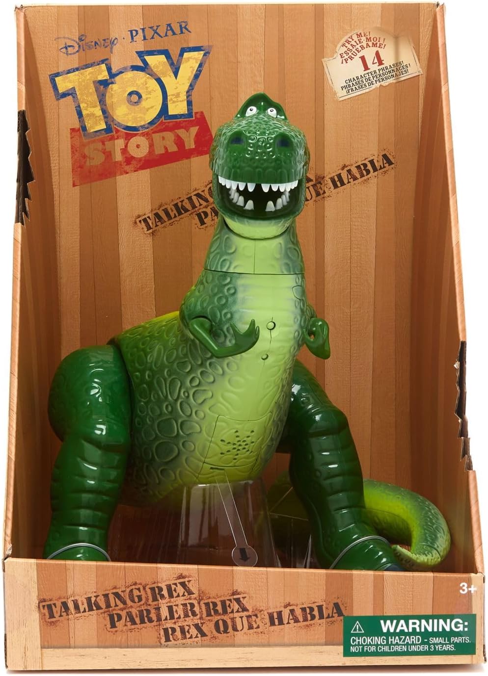 FIGURA DE ACCIÓN INTERACTIVA REX TOY STORY DISNEY STORE 30 CM - 2