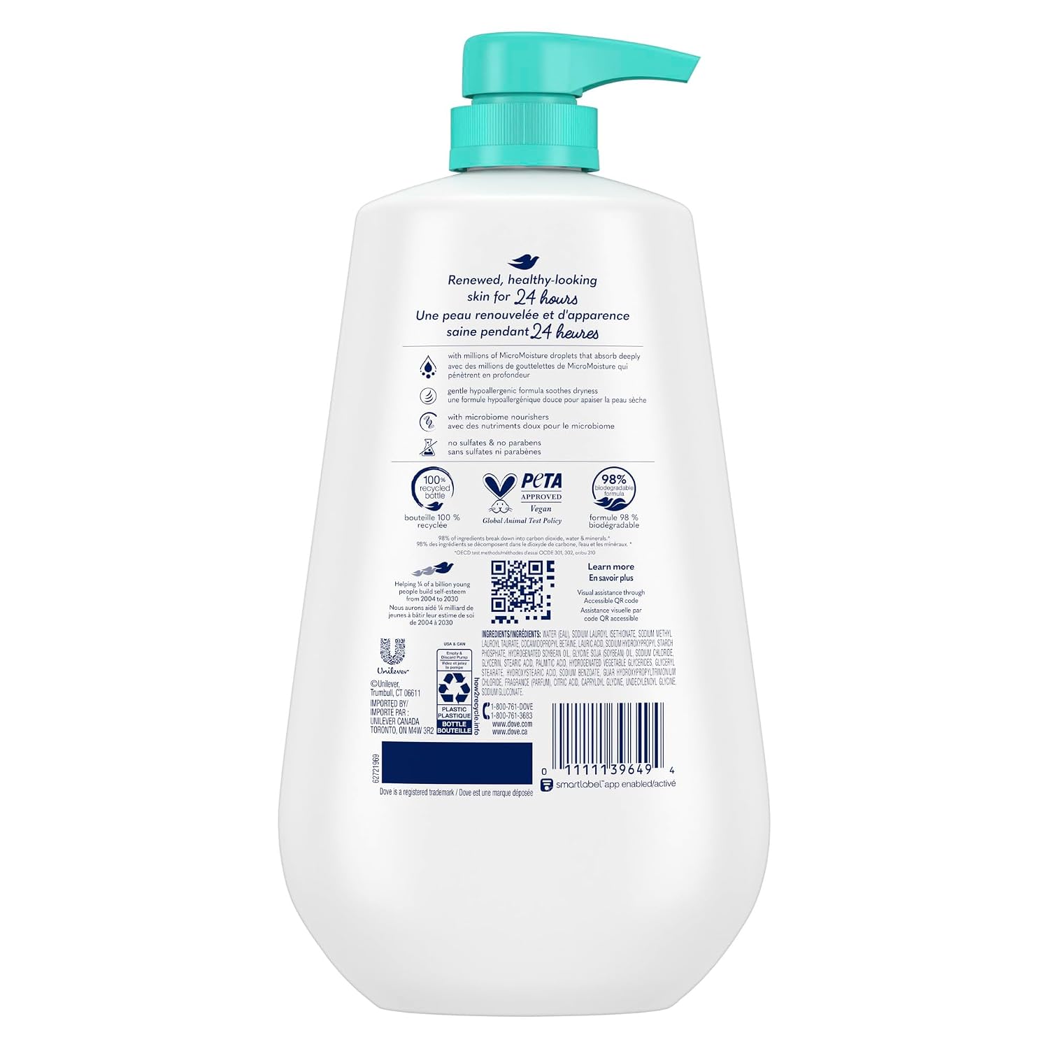 GEL DE DUCHA DOVE SENSITIVE SKIN 1020 ML PACK DE 3 - 3