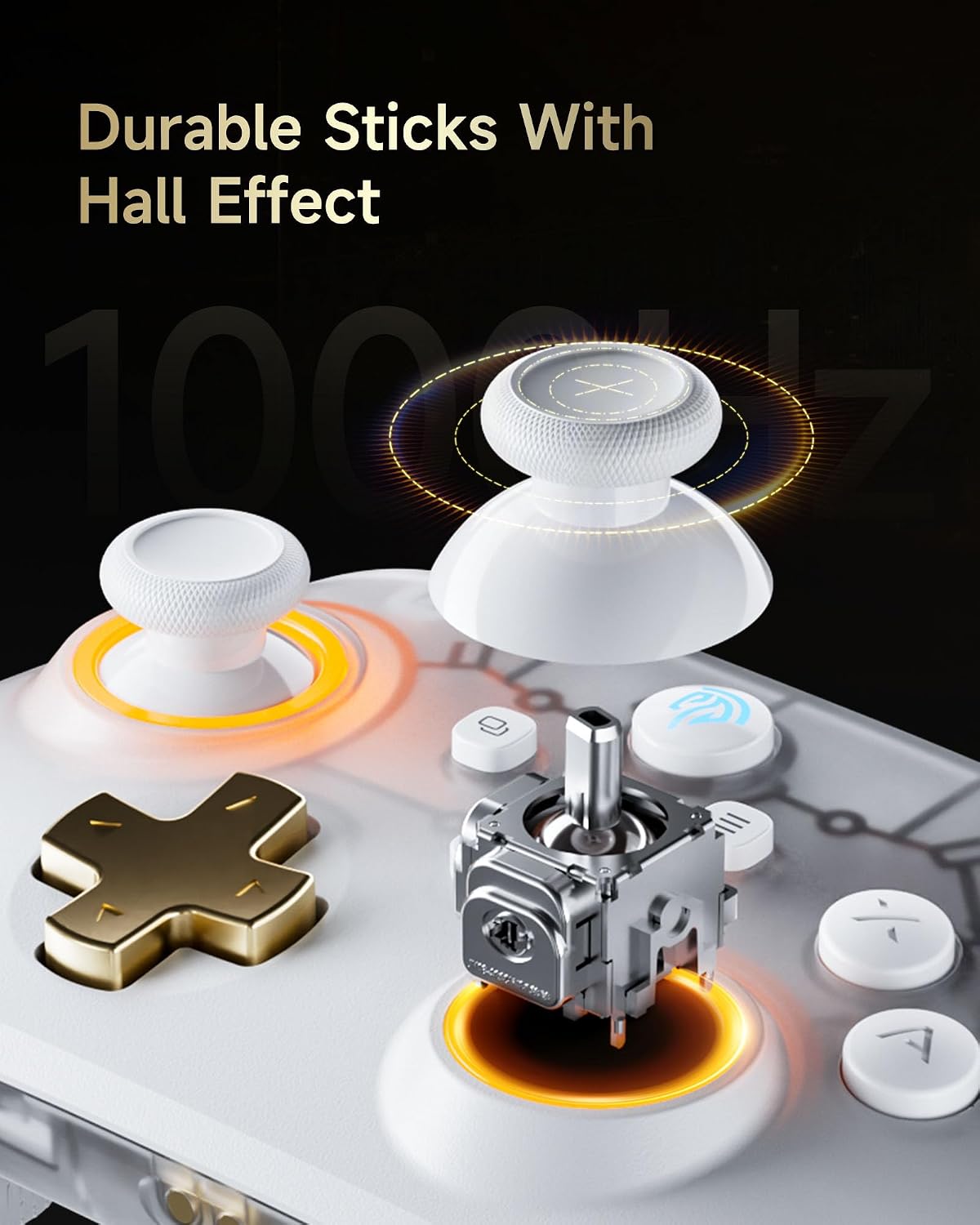 CONTROL INALÁMBRICO EASYSMX D05 CON BLUETOOTH, SENSOR HALL Y RGB - 3