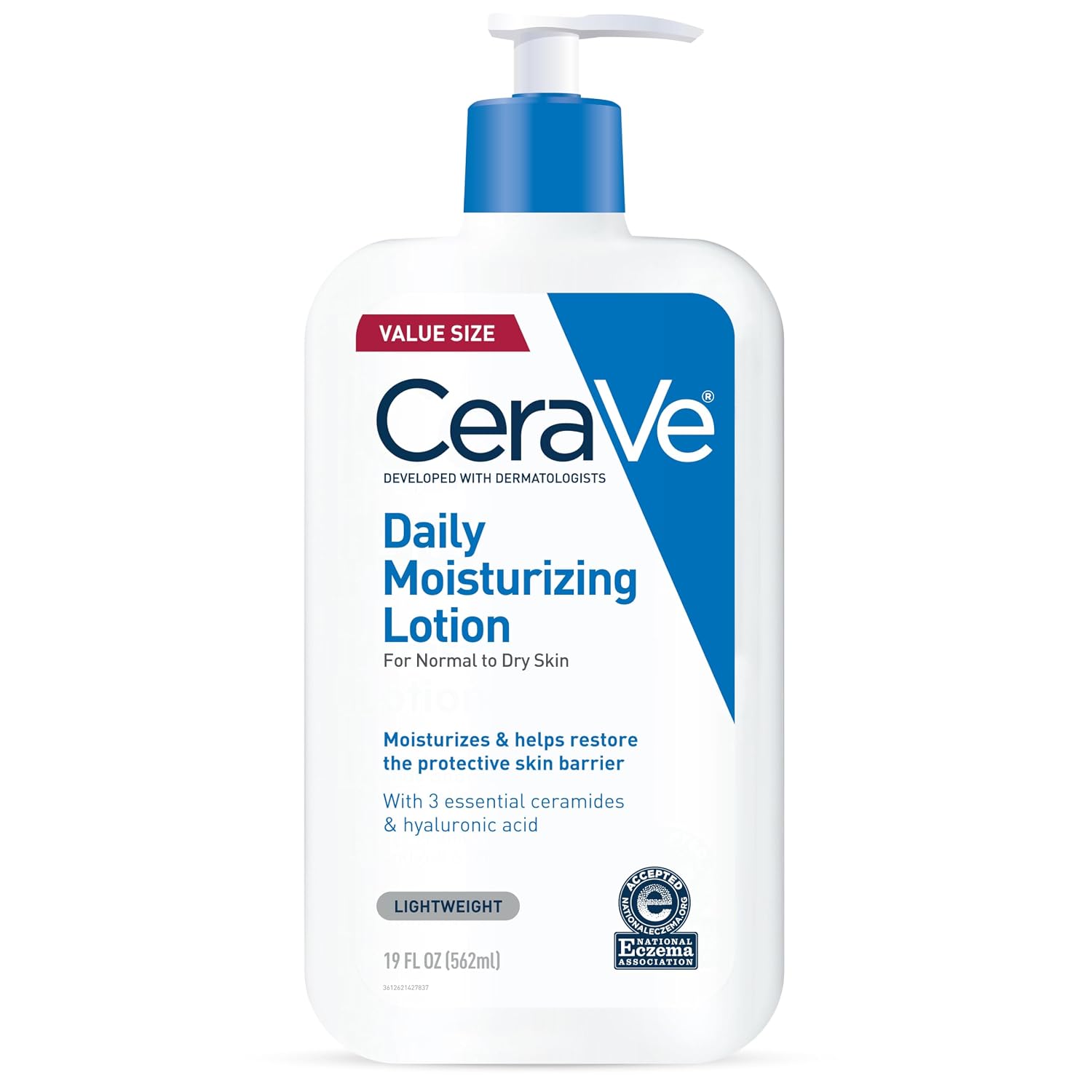 LOCIÓN HIDRATANTE DIARIA CERAVE PARA ROSTRO Y CUERPO 19OZ - 1