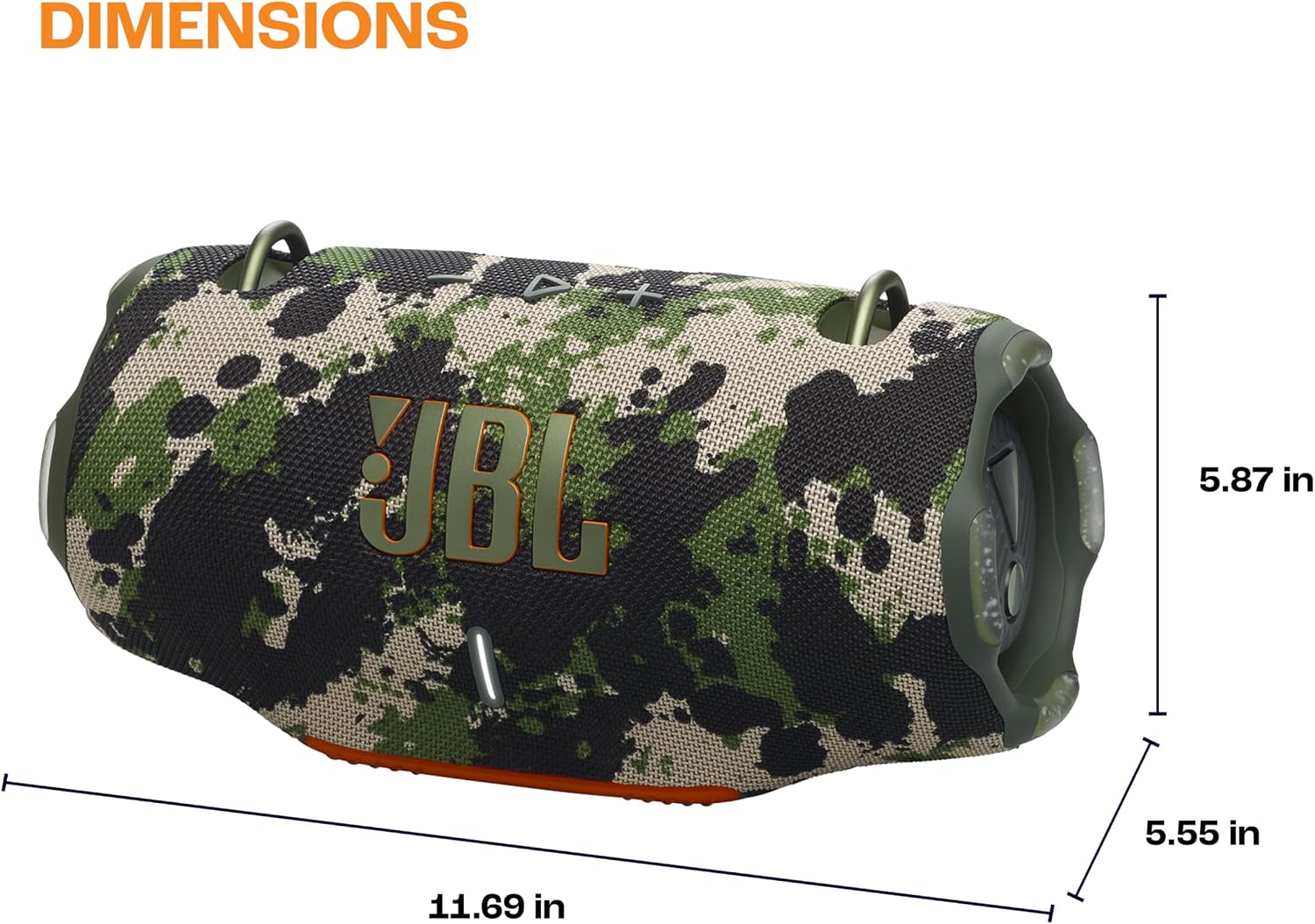 PARLANTE PORTÁTIL JBL XTREME 4 WATERPROOF NEGRO - 2