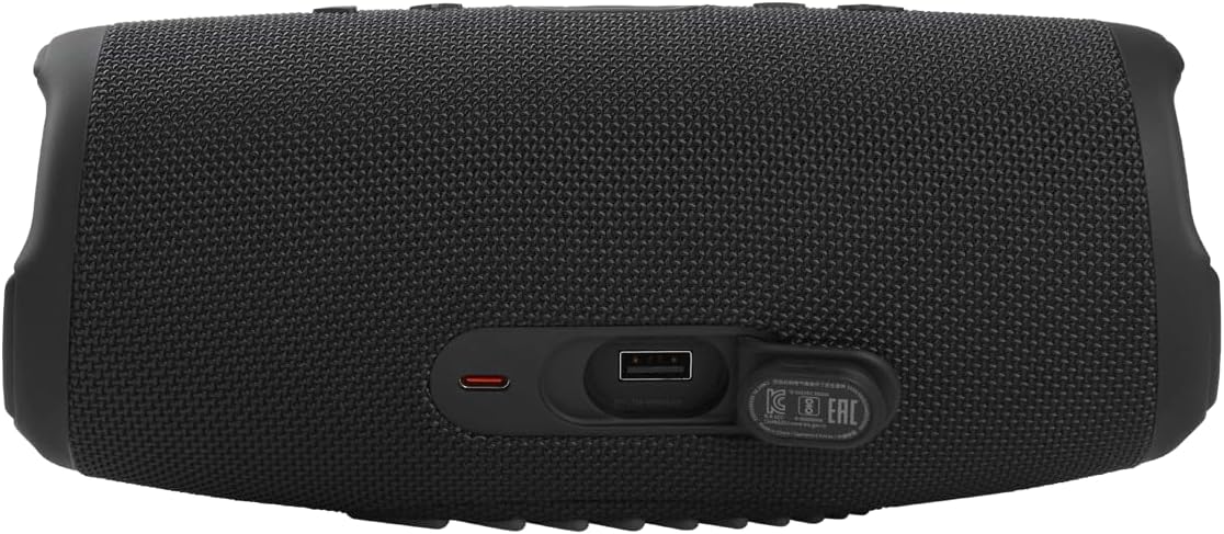 PARLANTE PORTÁTIL JBL CHARGE 5 WATERPROOF NEGRO - 4