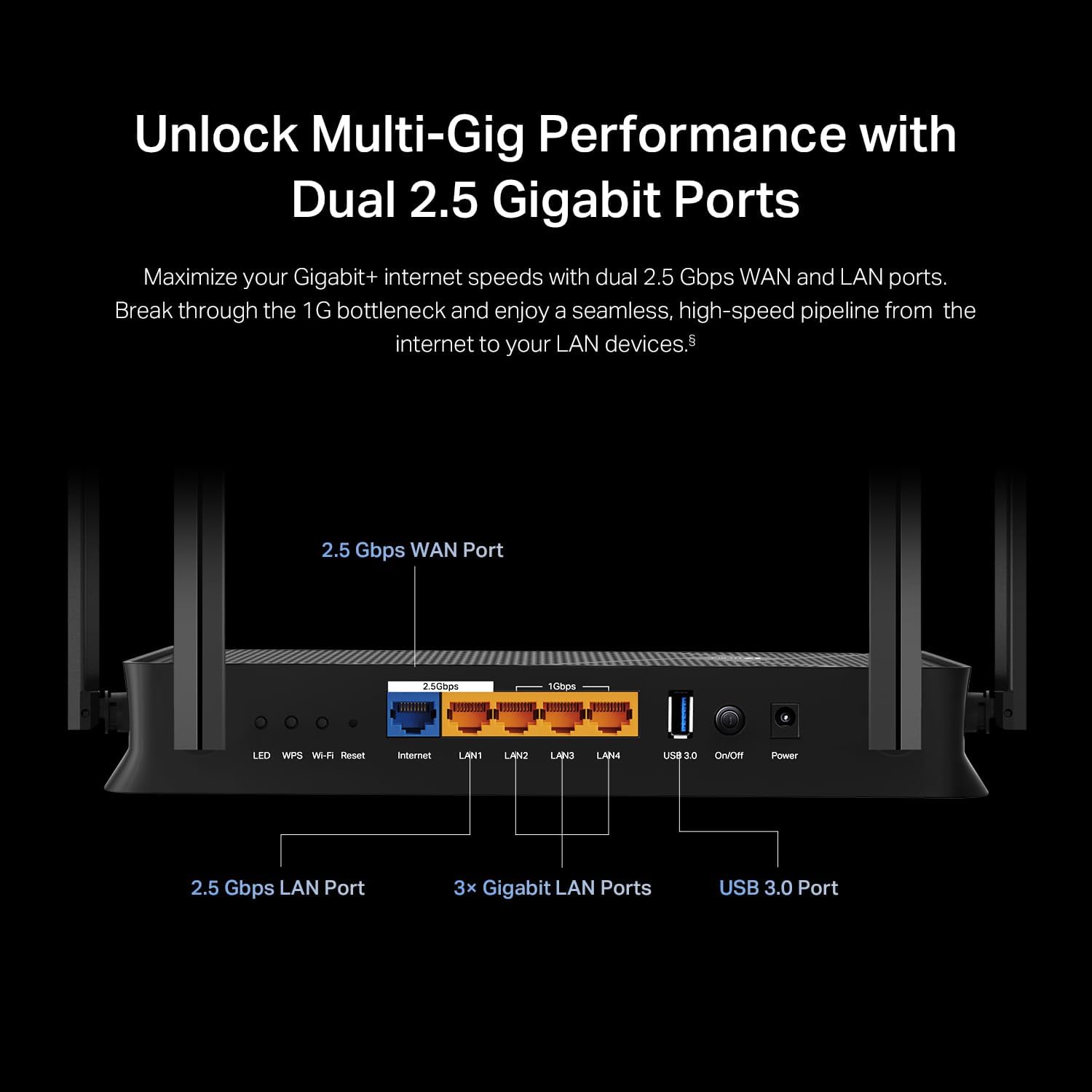 ROUTER TP-LINK ARCHER BE230 WI-FI 7 DUAL-BAND BE3600 - 4