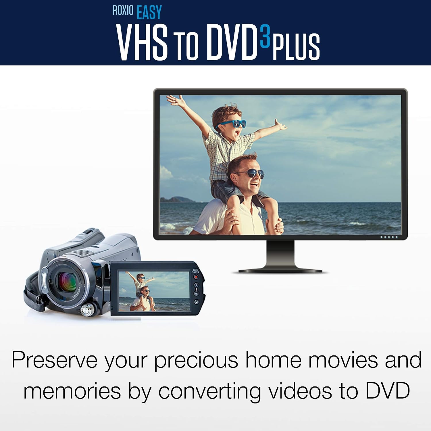 SOFTWARE ROXIO EASY VHS TO DVD 3 PLUS CONVERTIDOR DE VIDEO ANALÓGICO - 3