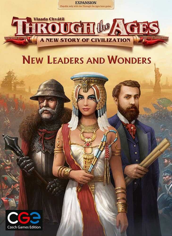 EXPANSIÓN THROUGH THE AGES NEW LEADERS AND WONDERS JUEGO DE MESA - 2