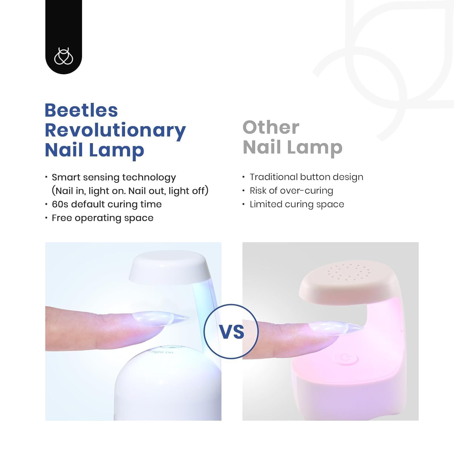 KIT DE UÑAS GEL BEETLES FORMA ALMENDRA 504 PIEZAS CON LÁMPARA UV LED - 5