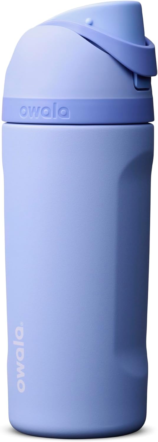 BOTELLA DE AGUA OWALA FREESIP KIDS ACERO INOXIDABLE 16 OZ AZUL - 1